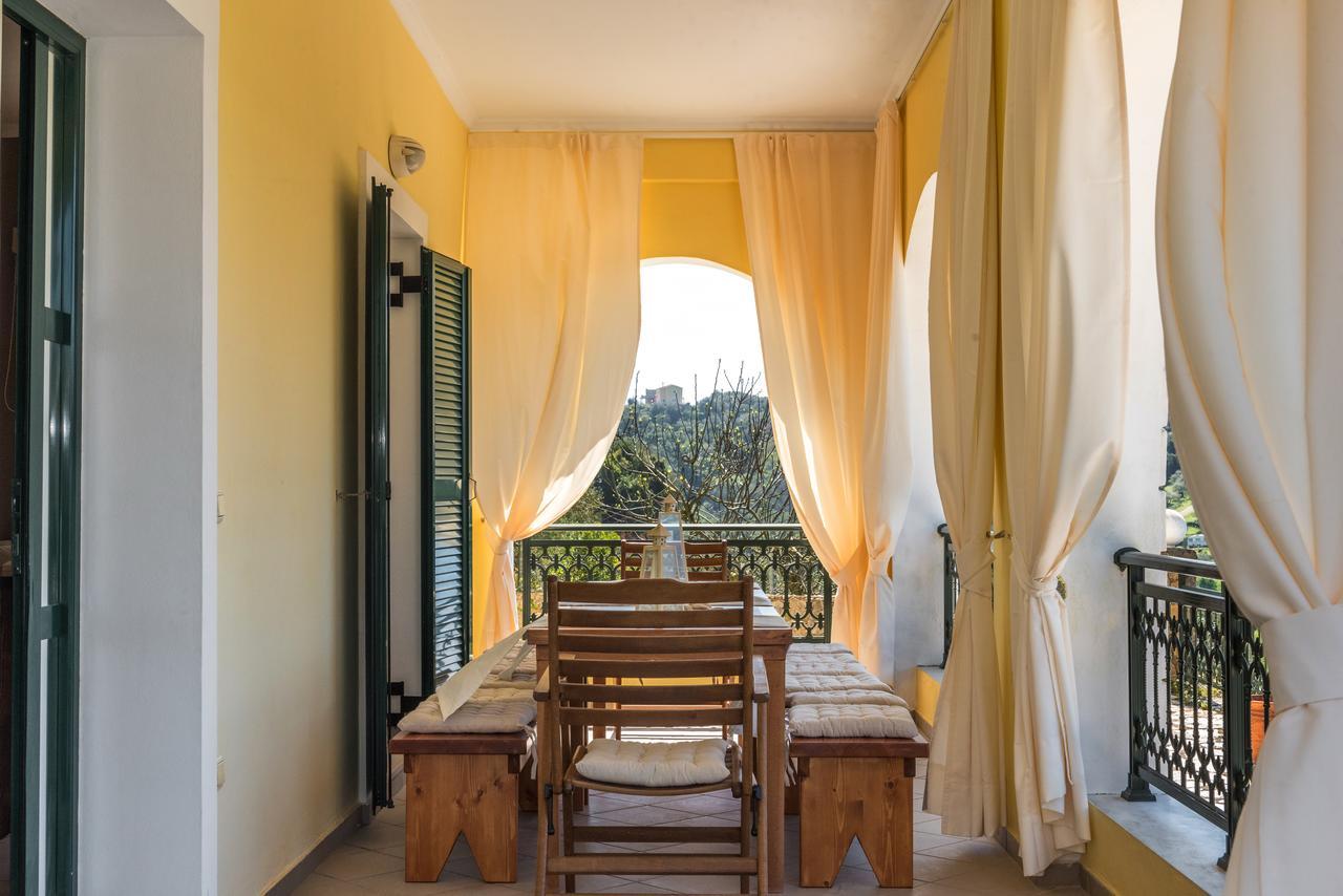 Corfu Villa Kokkini With Swimming Pool Kokkínion Εξωτερικό φωτογραφία