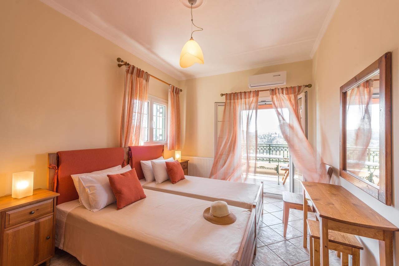 Corfu Villa Kokkini With Swimming Pool Kokkínion Εξωτερικό φωτογραφία