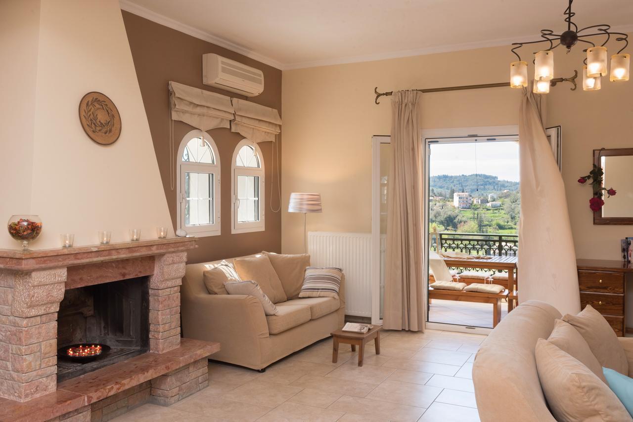 Corfu Villa Kokkini With Swimming Pool Kokkínion Εξωτερικό φωτογραφία